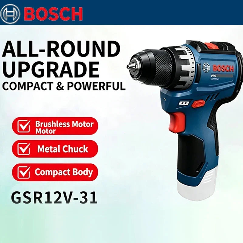 Power Tools Professional - Bosch GSR 12V-31 Borstelloze Elektrische Boormachine
