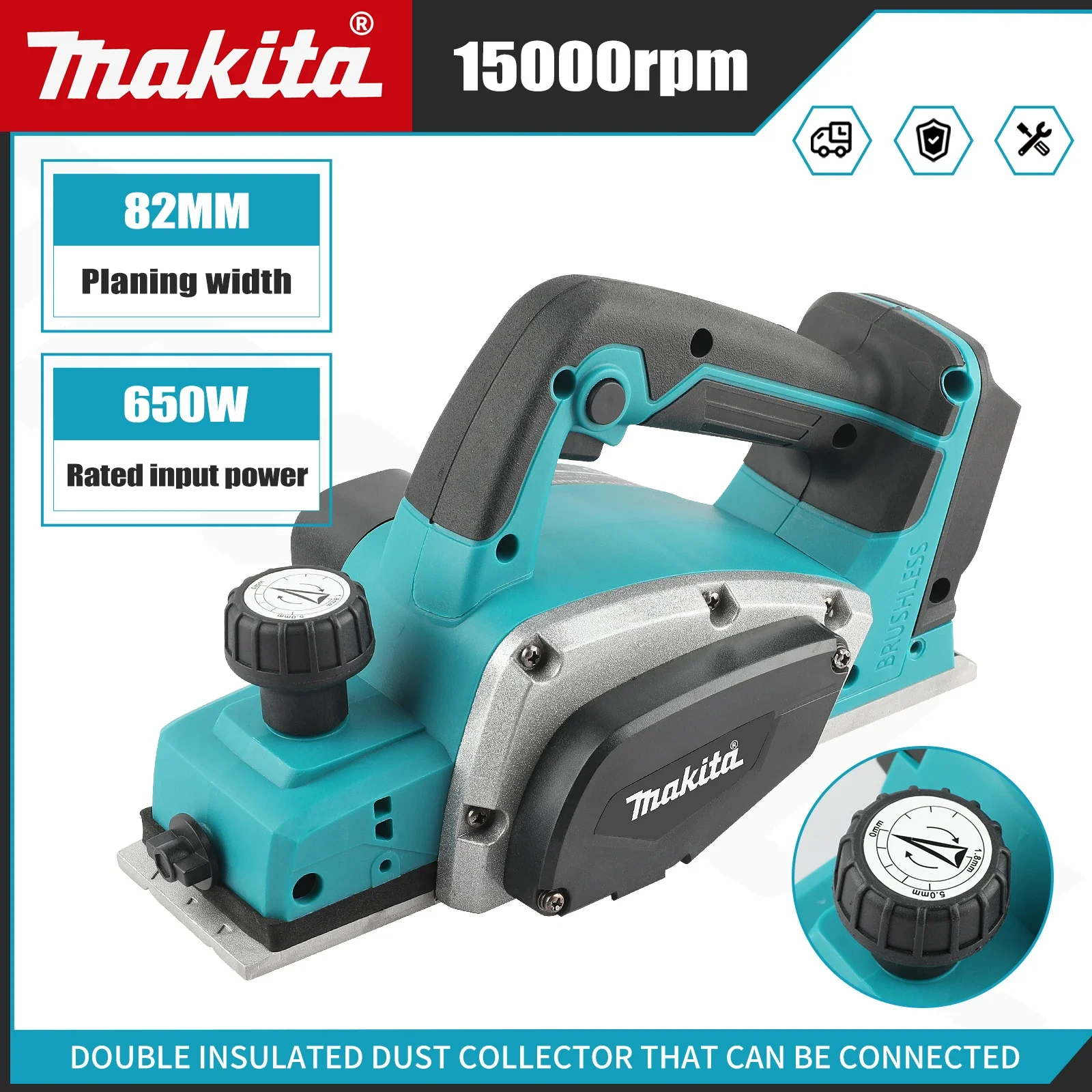 DKP180 draadloze elektrische s - Planer Handheld Electric recensie en prijs