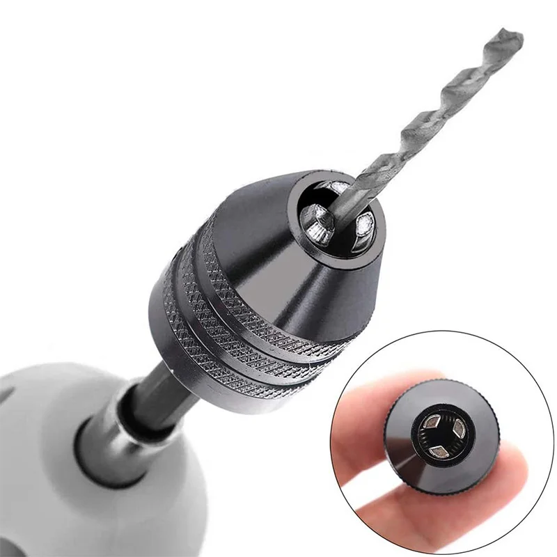 Kleine boorkop zonder sleutel, - Power Xchange Tools recensie en prijs