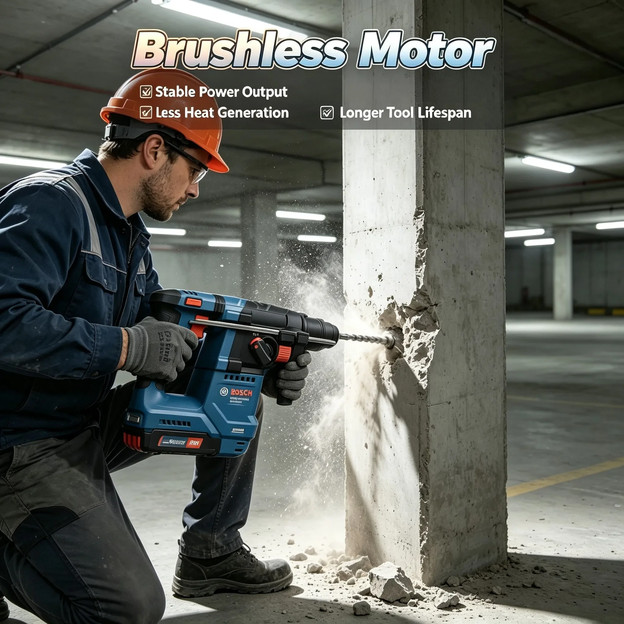 BOSCH GBH 18V-18 draadloze boo - Power Tools Professional recensie en prijs