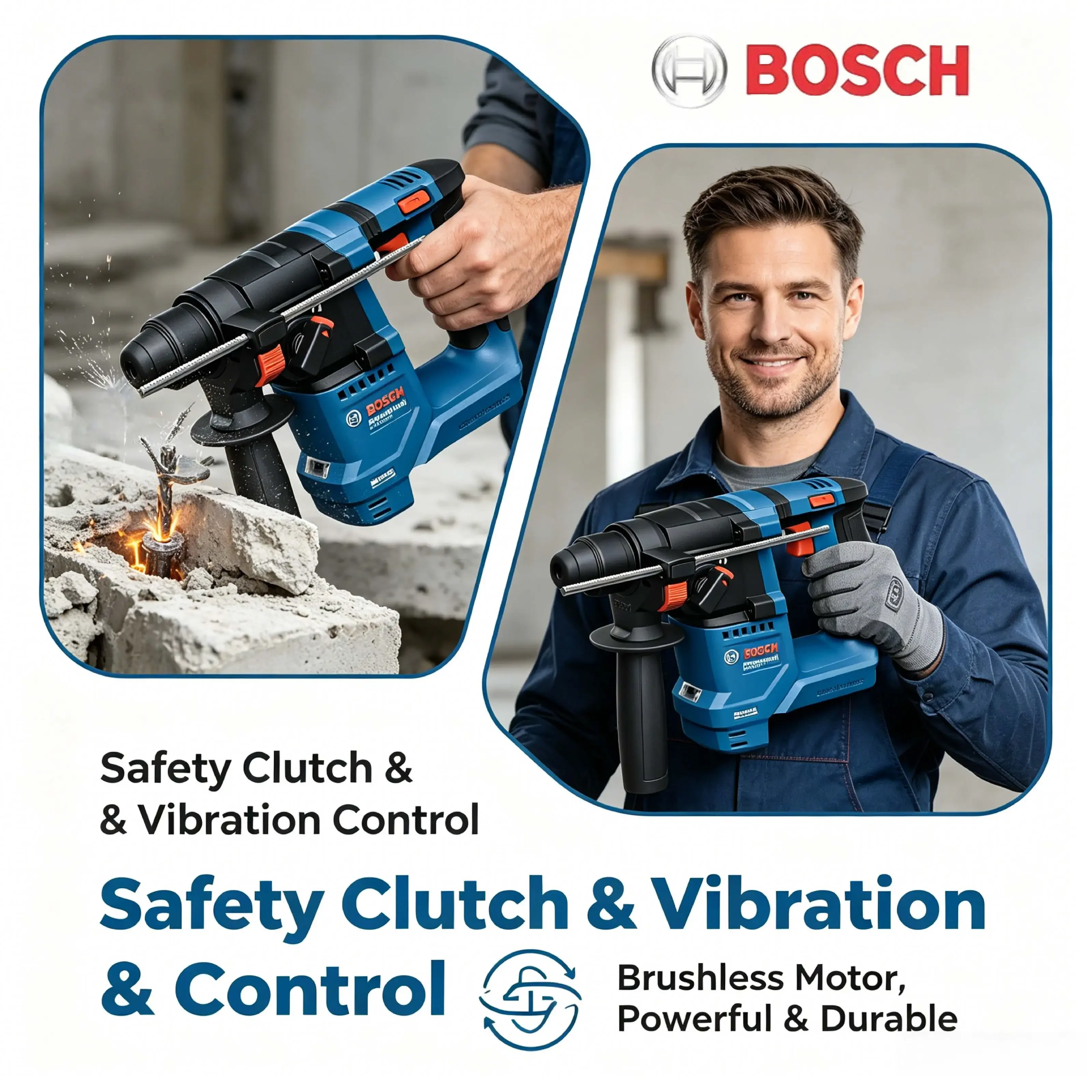 Bosch GBH 18V-18, 18V draadloz - Power Tools Professional recensie en prijs